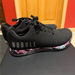 NOBULL Black Sneakers with tropical Sole